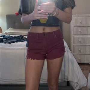 Brand new jean shorts